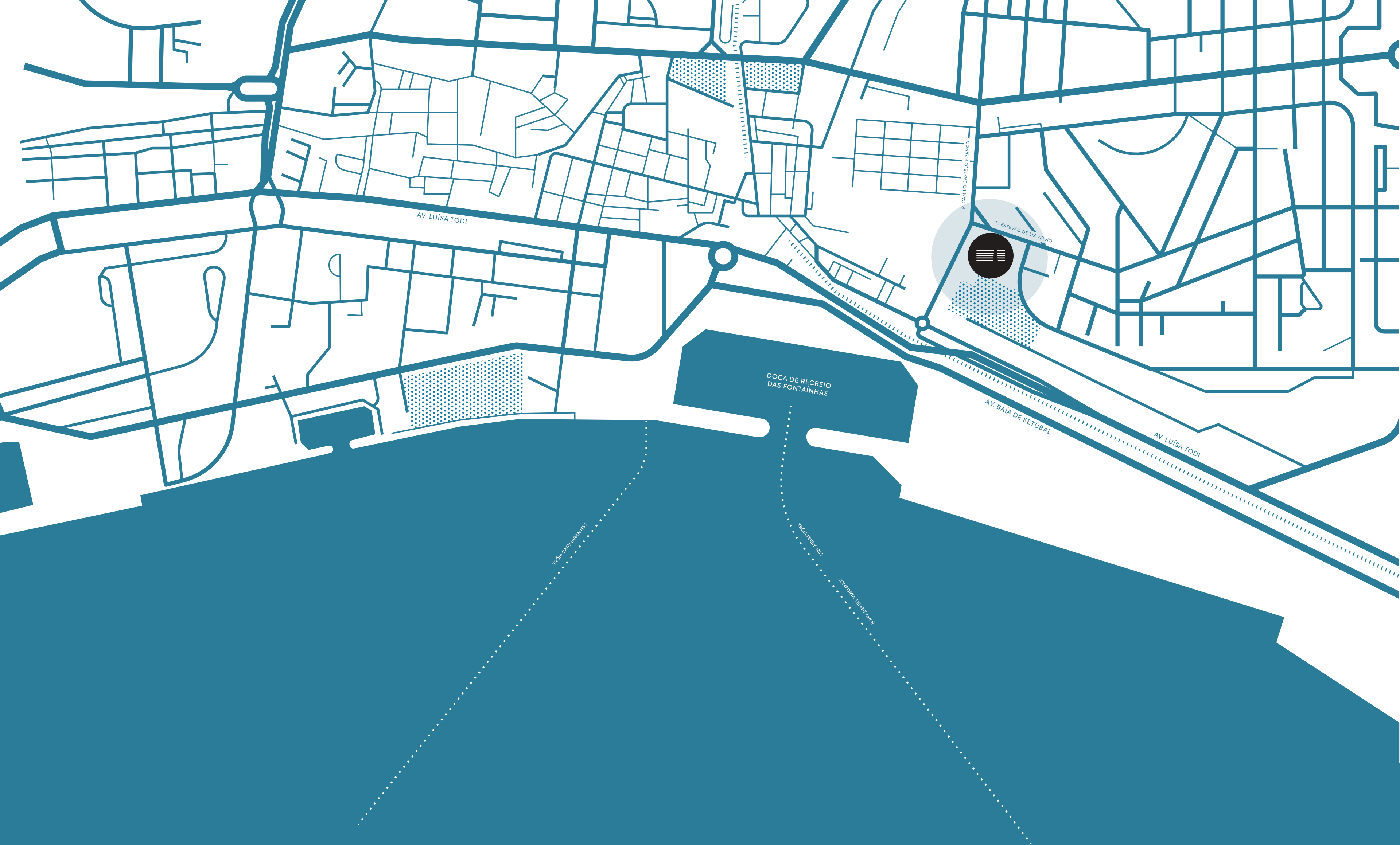 Map of the location